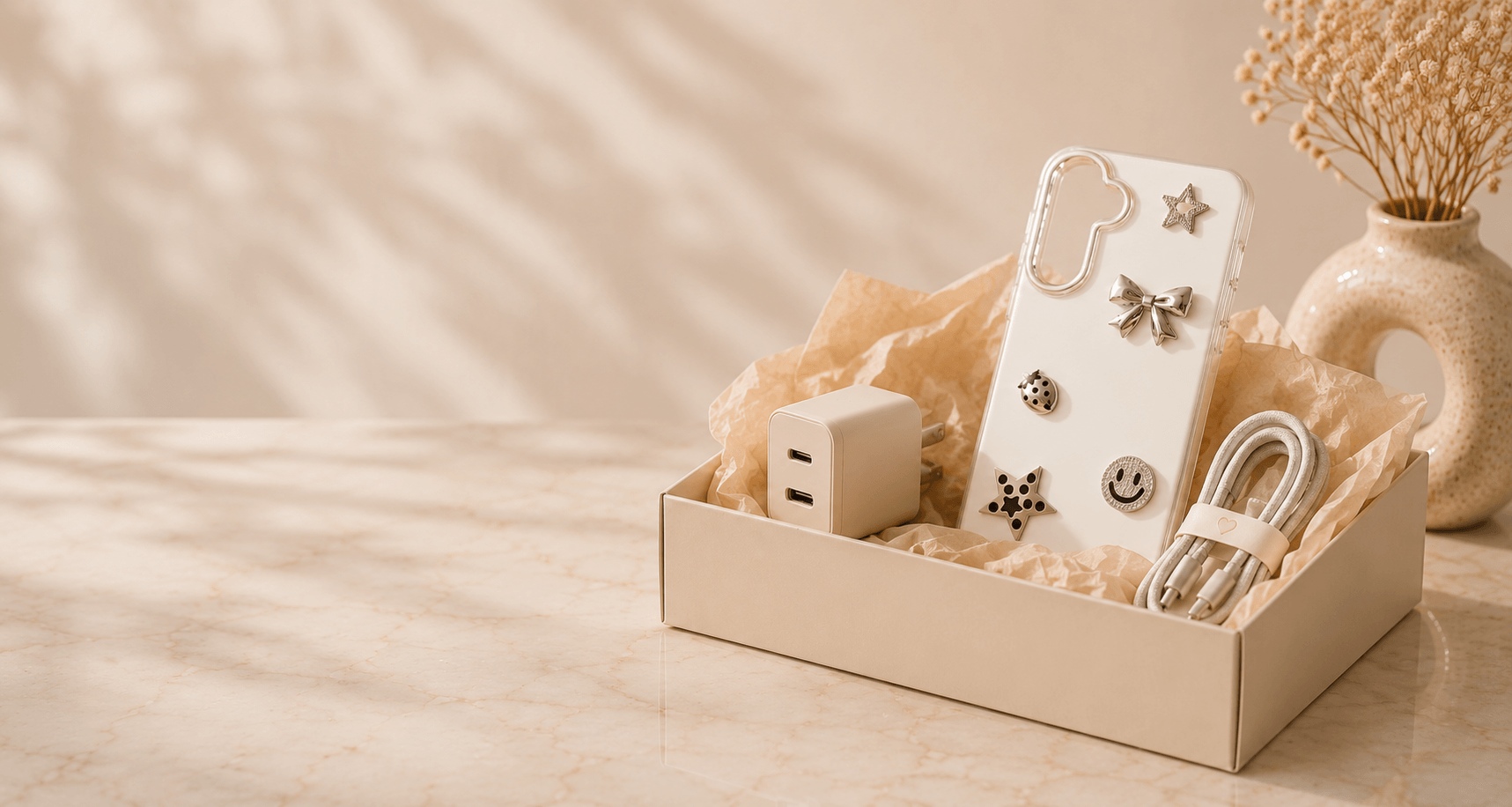 Packaging cuidado de W.todocell para una experiencia especial.